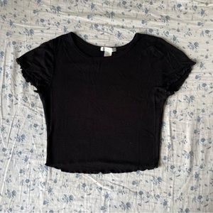 Ribbed Crop Top